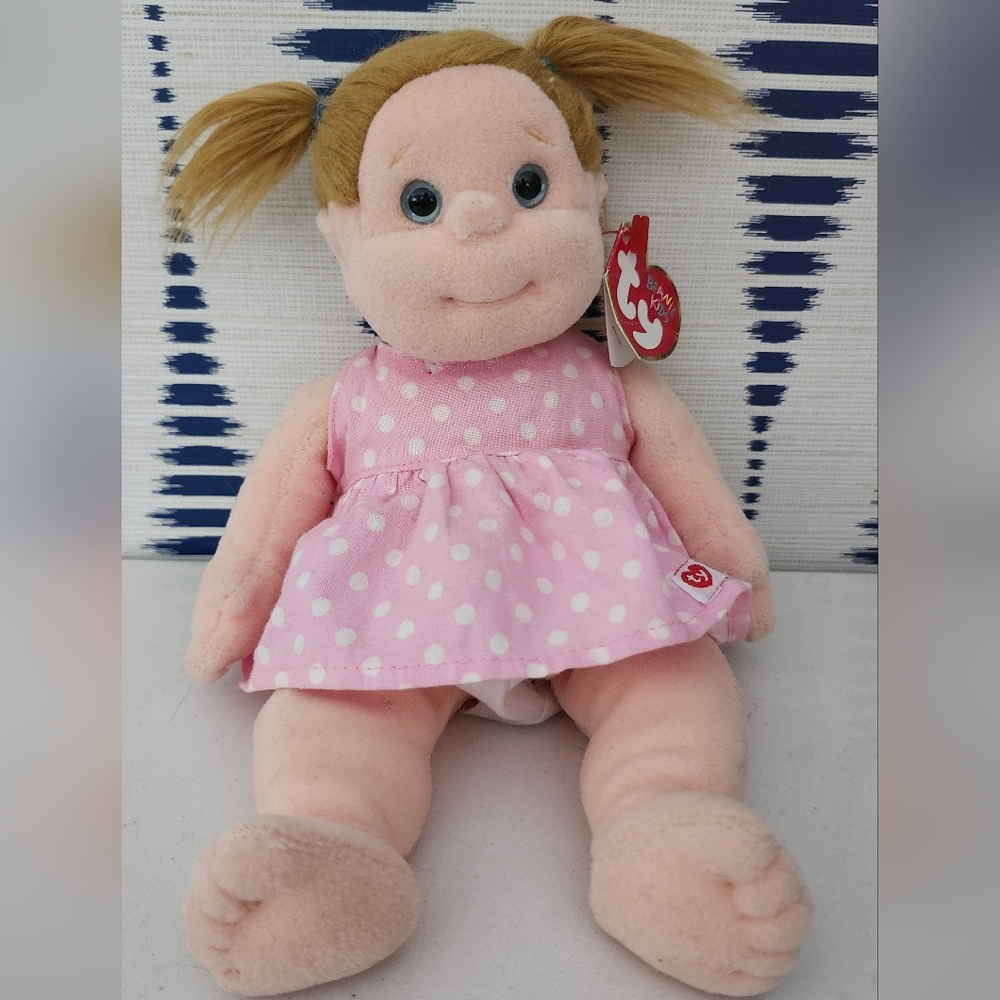 Vintage Ty Beanie Kid Precious doll 1993